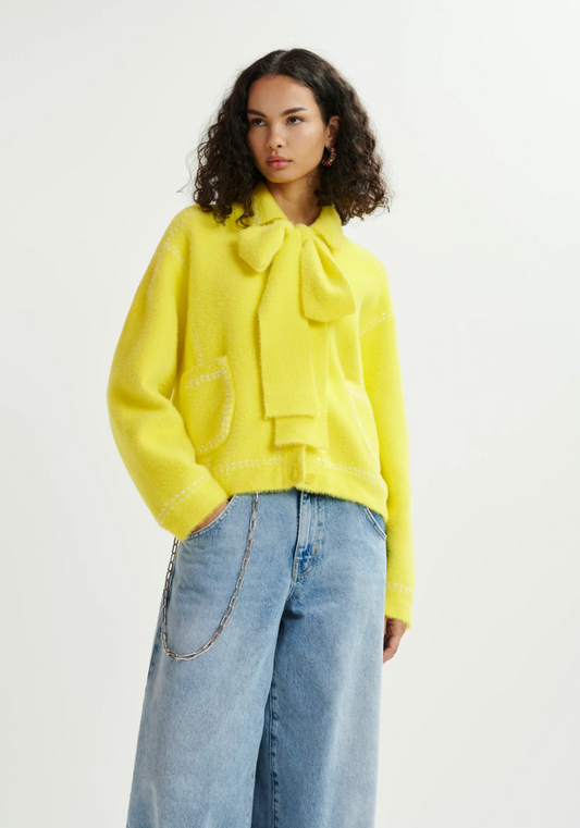 MAILLE AVEC ÉCHARPE HOOPS