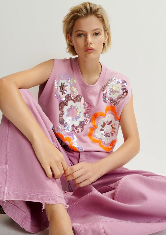 SWEATSHIRT SANS MANCHE HITALIAN