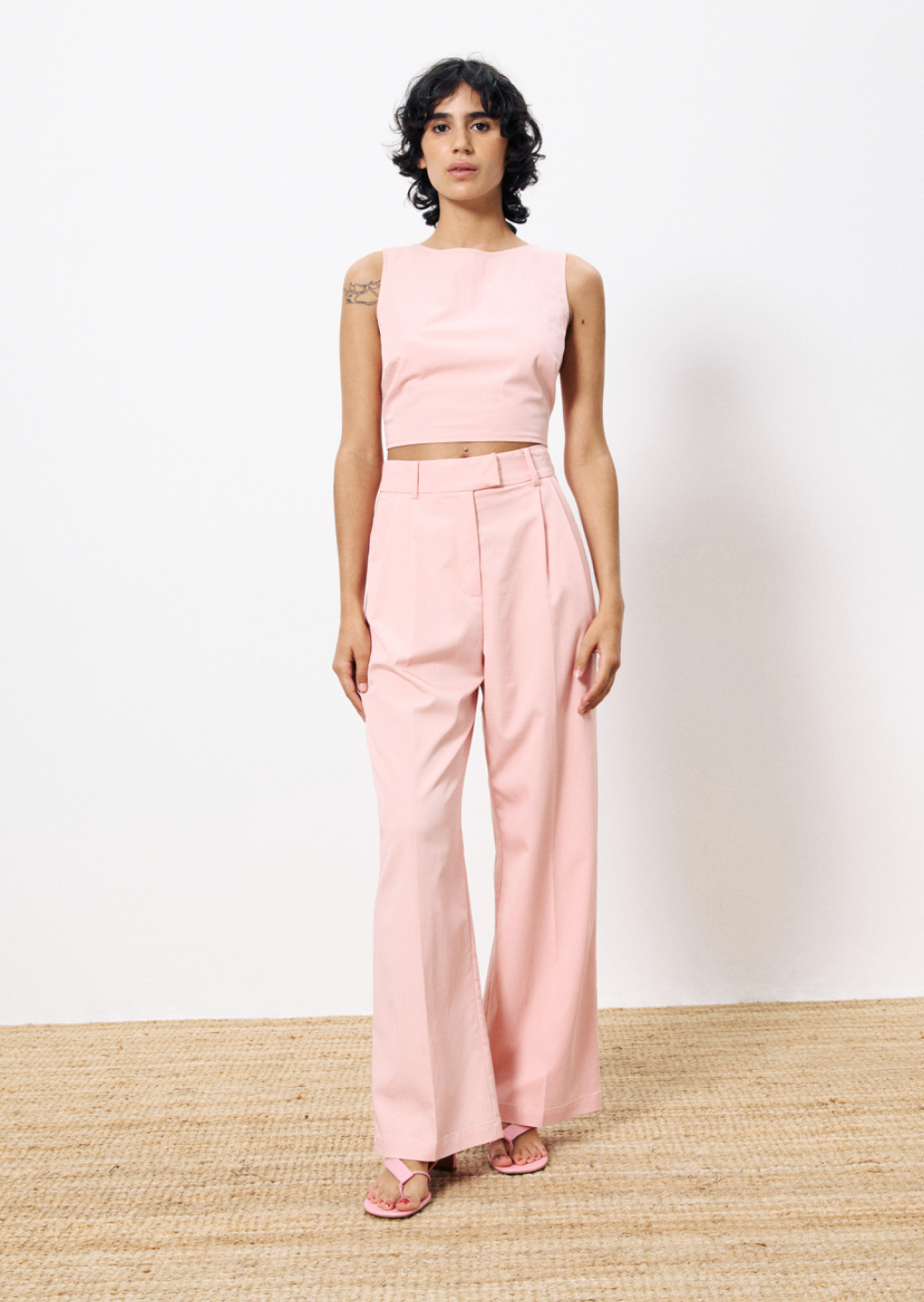 PANTALON ADASSA ROSE PALE