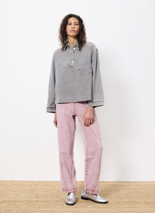 BLOUSE MAILA GRIS