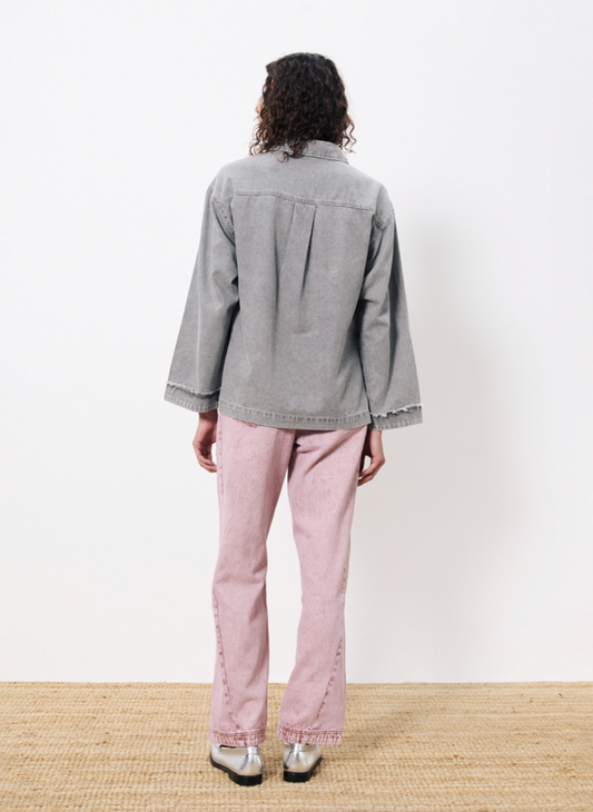 BLOUSE MAILA GRIS