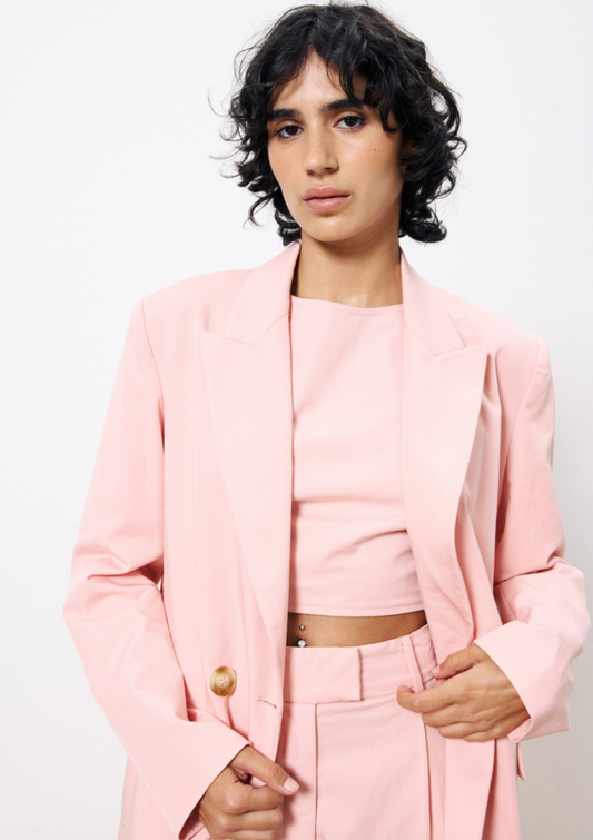 BLAZER GARANCE ROSE PALE