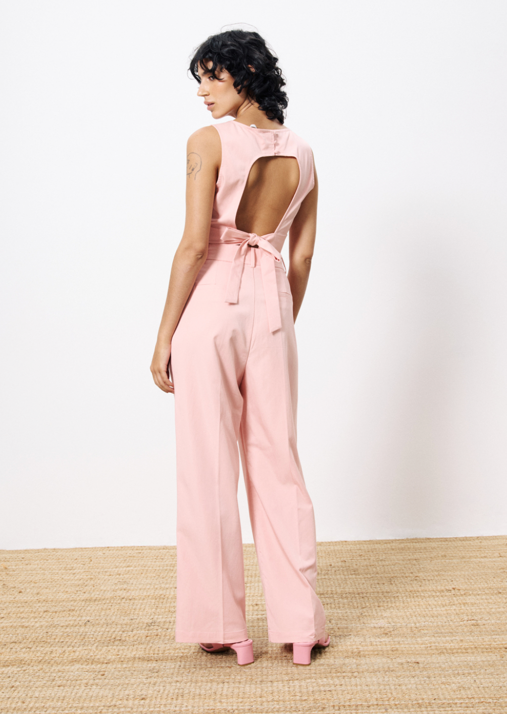 PANTALON ADASSA ROSE PALE